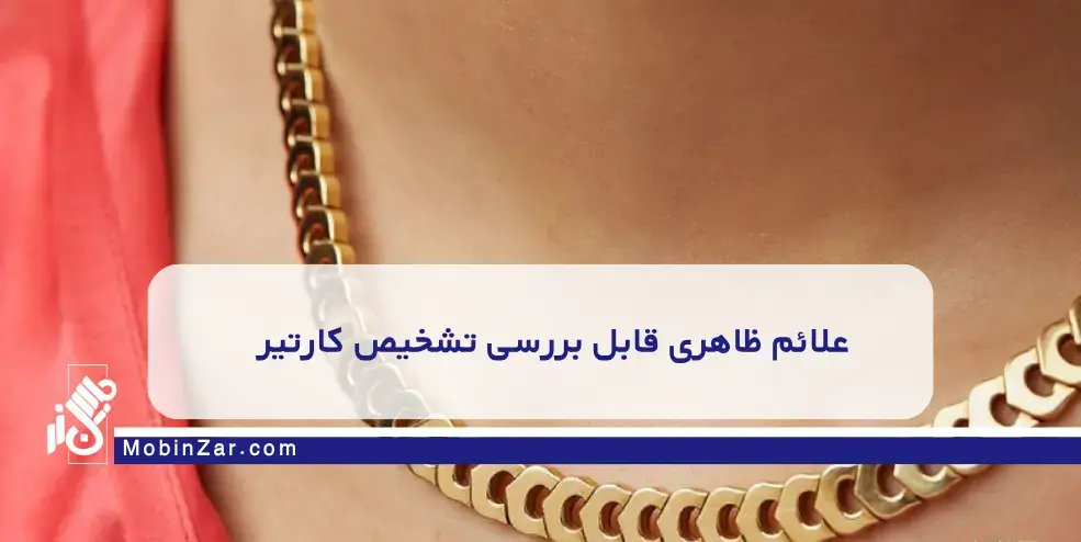 بررسی علائم ظاهری و حکاکی‌ها برای تشخیص کارتیر اصل