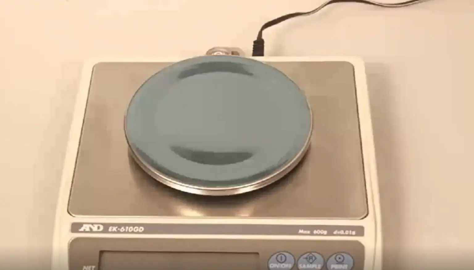 کالیبراسیون ترازو AND EK610i ژاپن